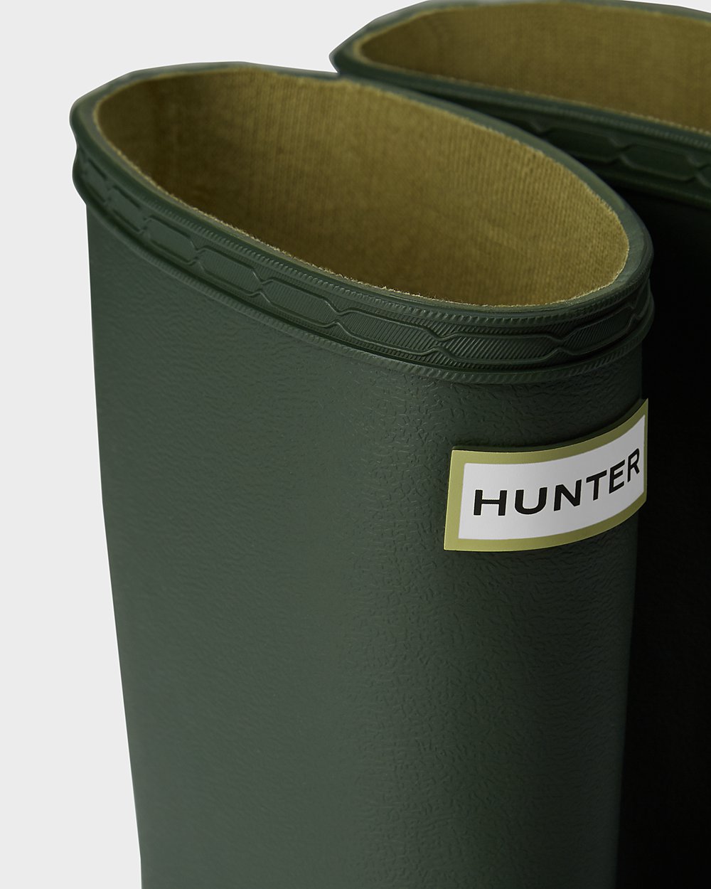 Hunter First Norris Rain Boots - Clearance Kids Green - QEHIZR741